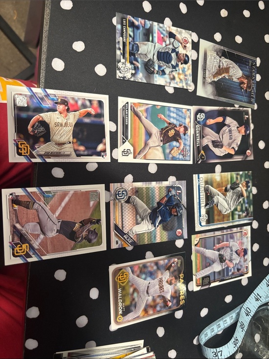 Topps Other - San Diego Padres 10 Cards
